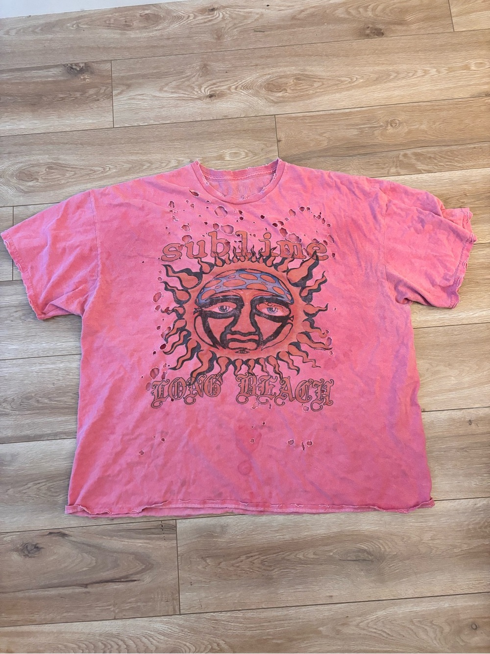 Urban Outfitters Pink Sublime Graphic Tee
